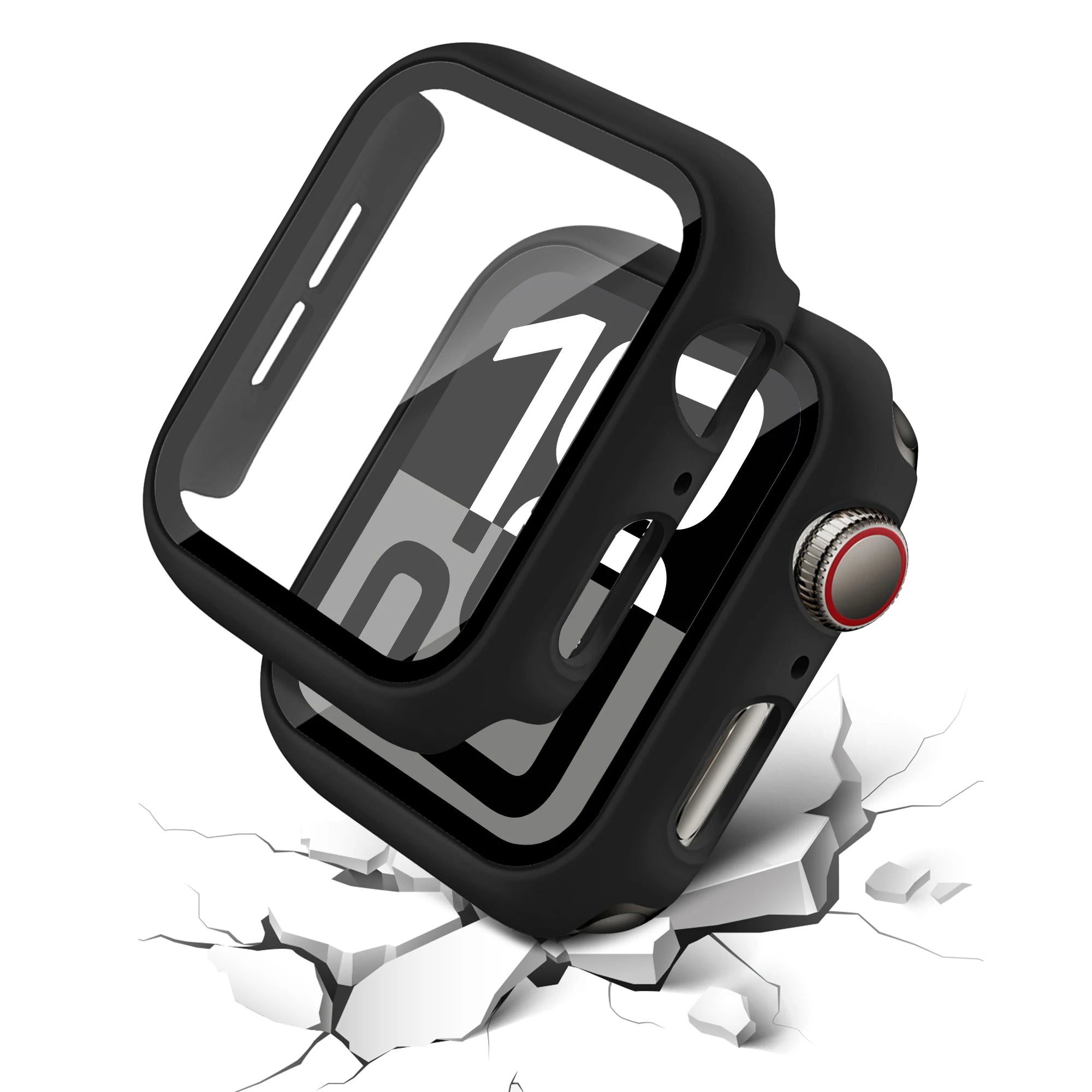 HD Tempered Screen Protector Case for Apple Watch Series 10