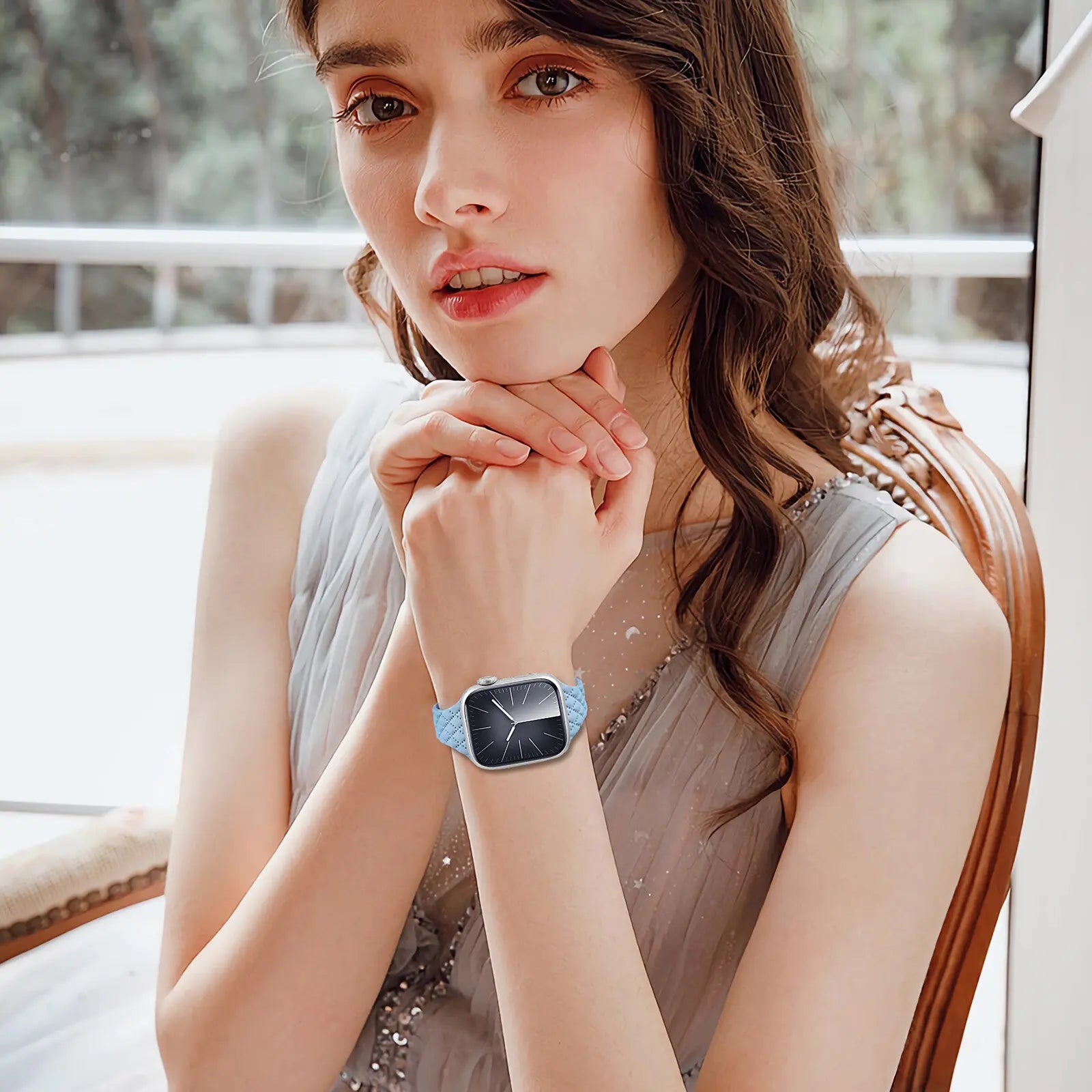 Lightweight Slim Silicone Bracelet for Apple Watch