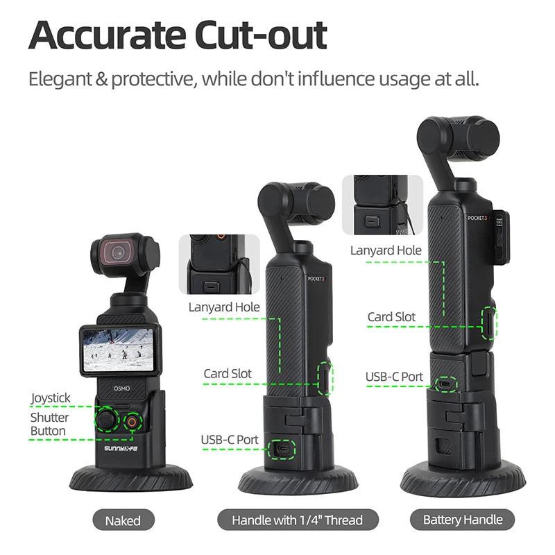 Portable Magnetic Holder for DJI Osmo Pocket 3