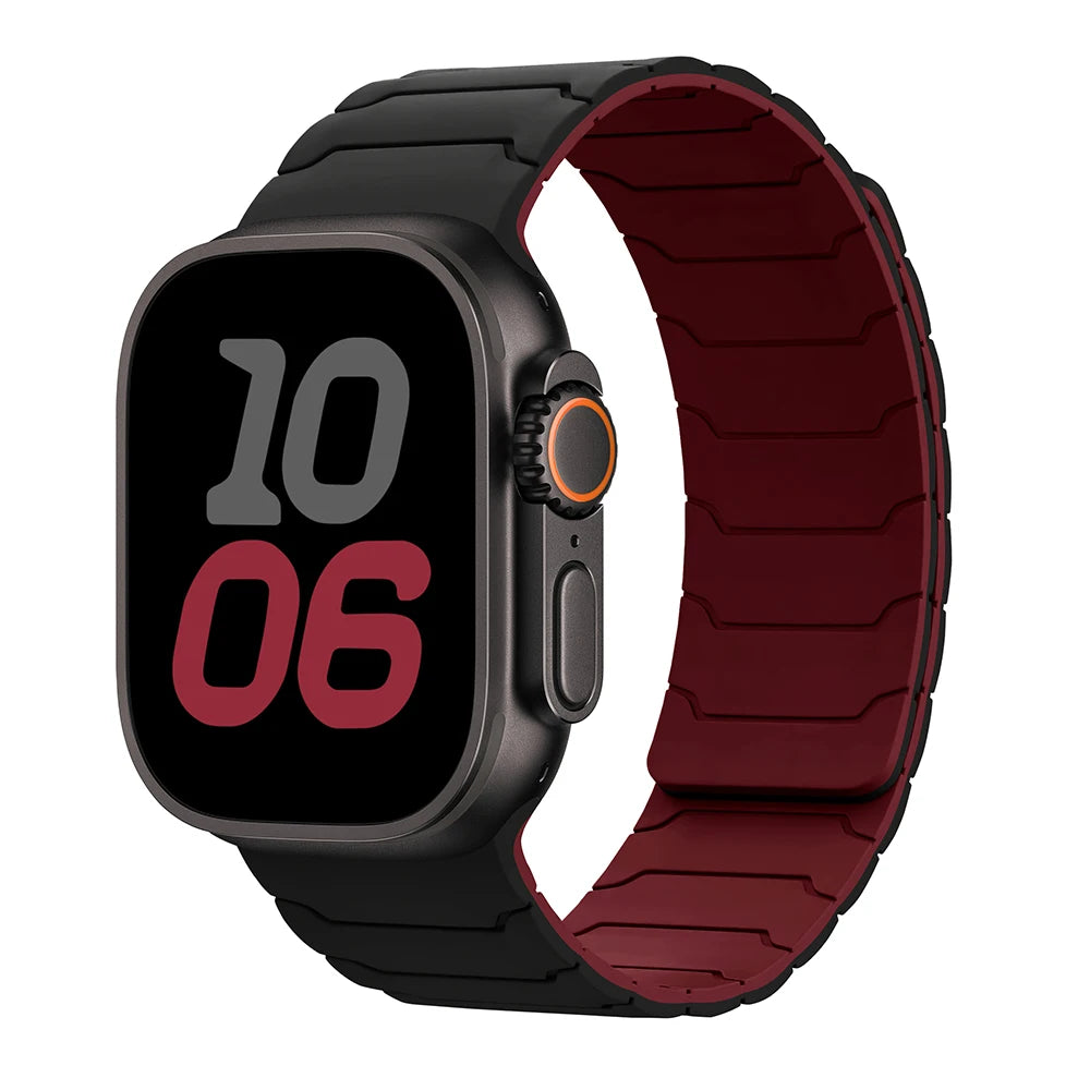 Premium Magnetic Silicone Band for Apple Watch