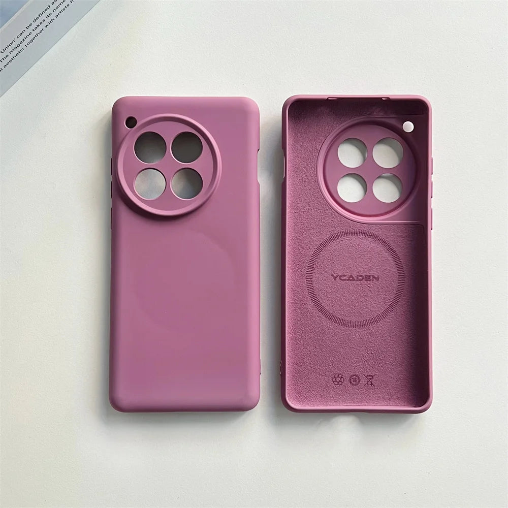 Shockproof Liquid Silicone Magnetic Case for OnePlus 13