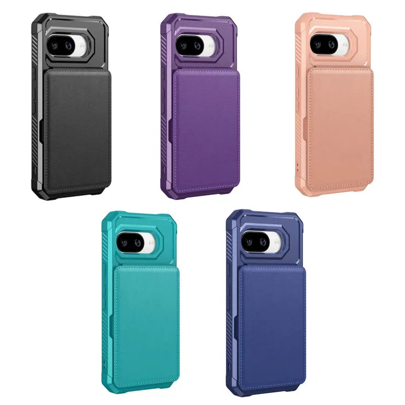 Premium Wallet Case with RFID Protection & Card Holder for Google Pixel 9a