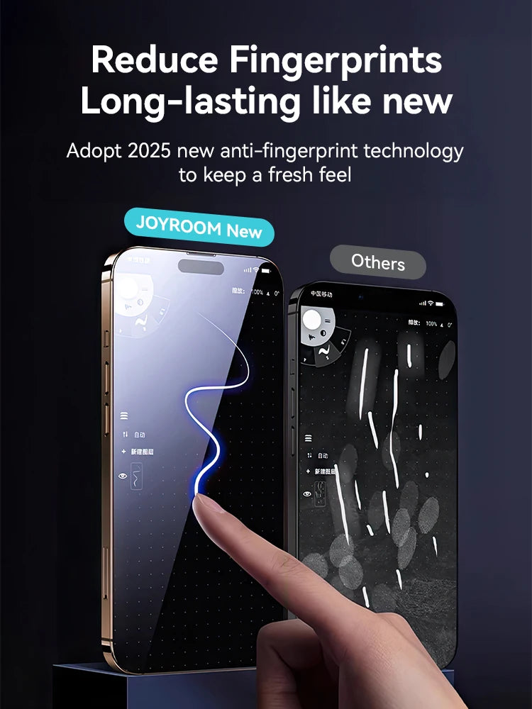 Full-Screen Anti-Spy Tempered Glass for iPhone 17 Series