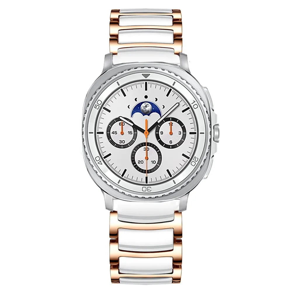 Replacement Ceramic & Metal Band for Samsung Galaxy Watch 8 & Galaxy Watch 8 Classic