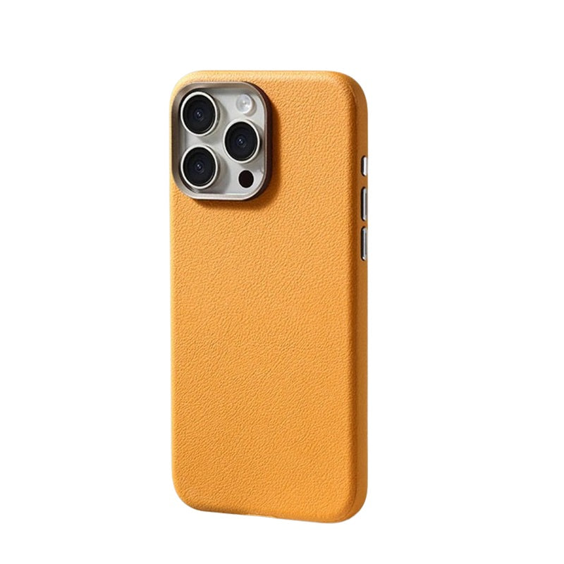 Luxury Business PU Leather MagSafe Case for iPhone 15 Series