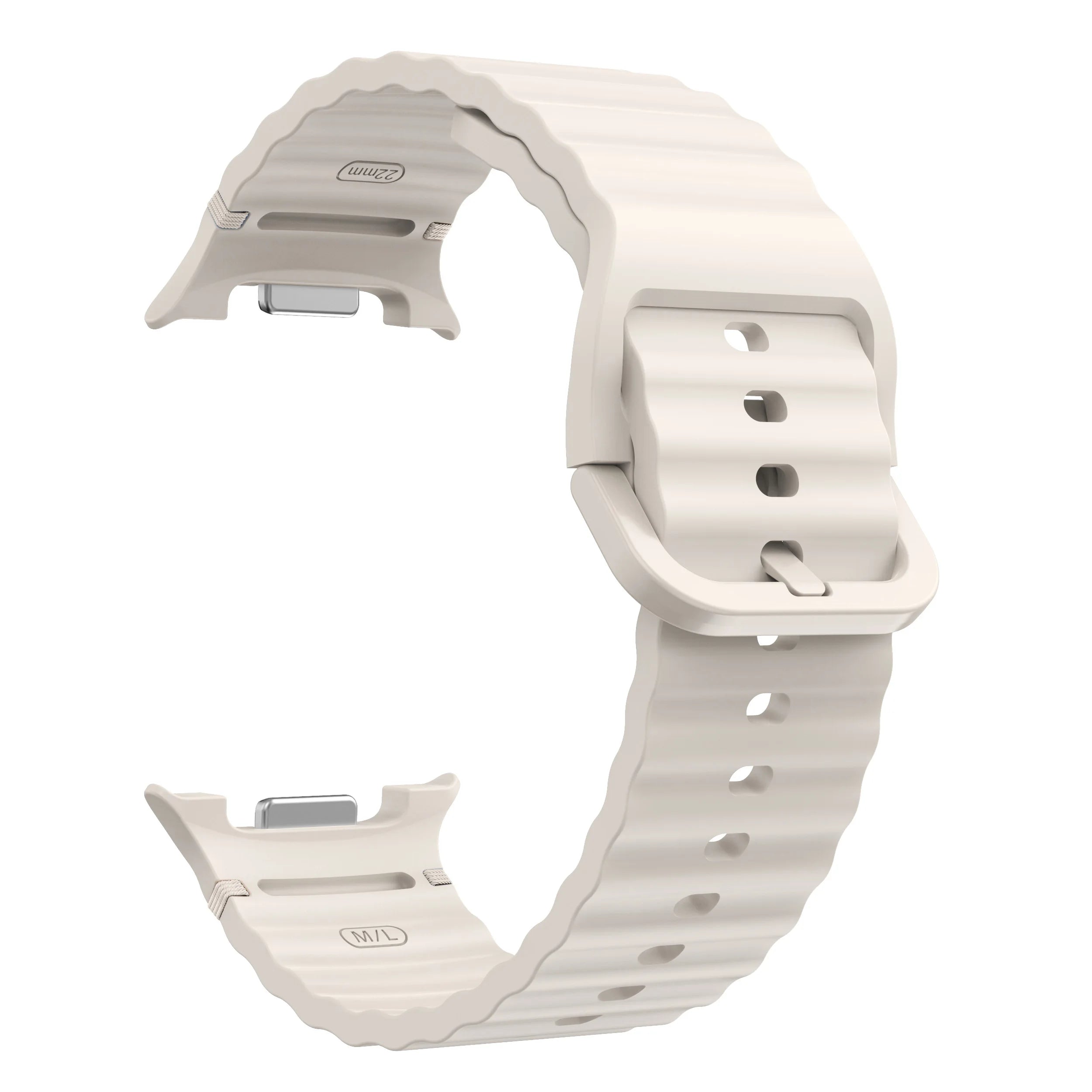 Durable Silicone Rubber Bracelet for Samsung Galaxy Watch 8 & Galaxy Watch 8 Classic