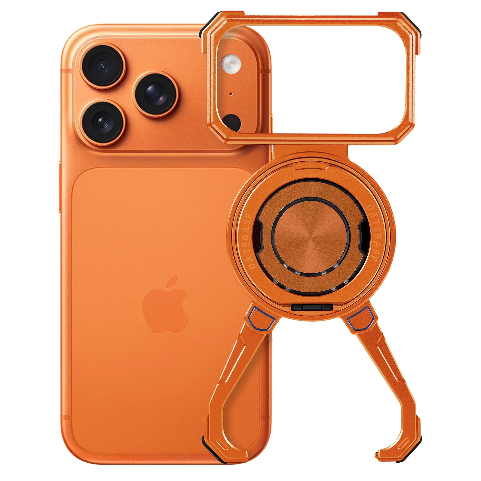 Durable Frameless Metal MagSafe Case for iPhone 17 Pro & iPhone 17 Pro Max