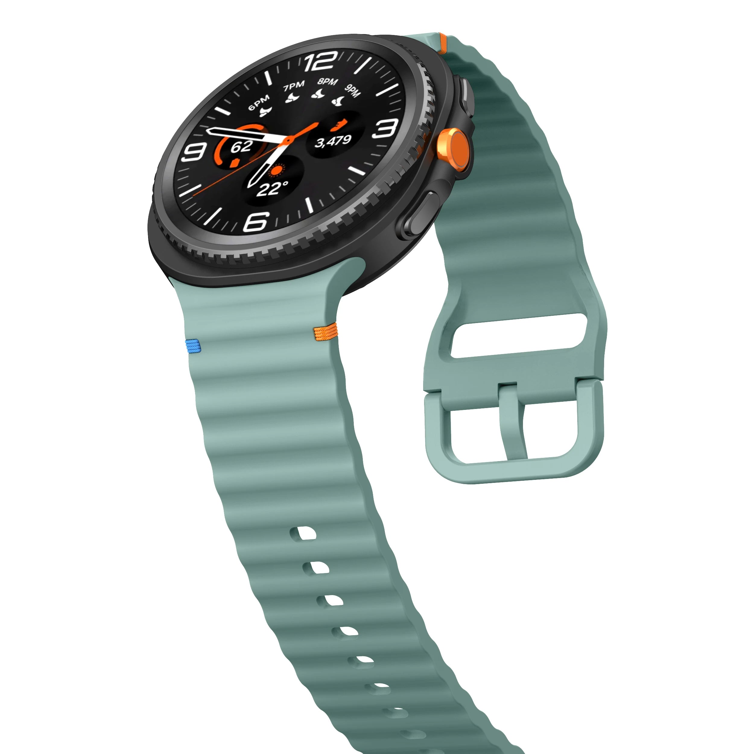 Sport Silicone No-Gap Band for Samsung Galaxy Watch 8 / Galaxy Watch 8 Classic