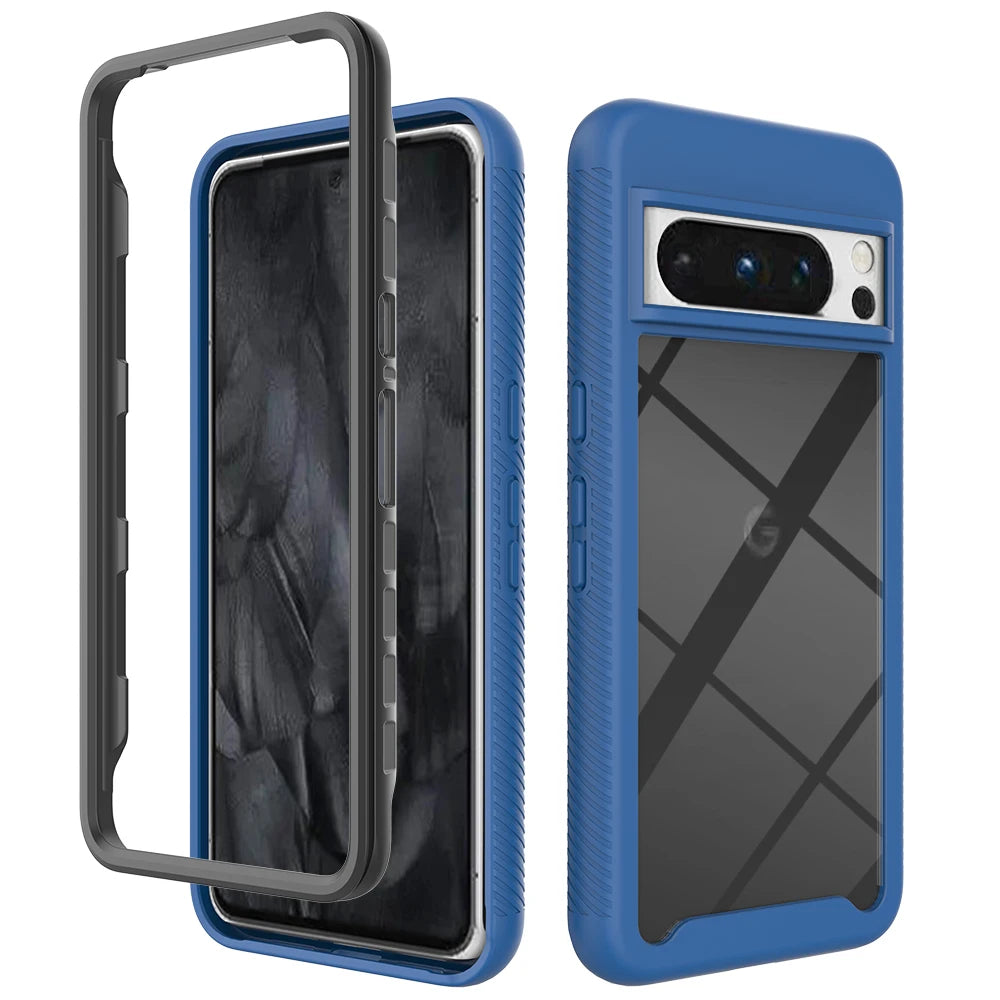 Hybrid Rugged Armor Shockproof Case For Google Pixel 7 Series