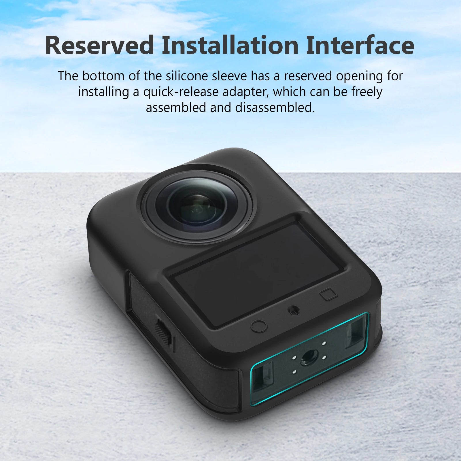 Anti-Scratch Silicone Case for DJI Osmo 360