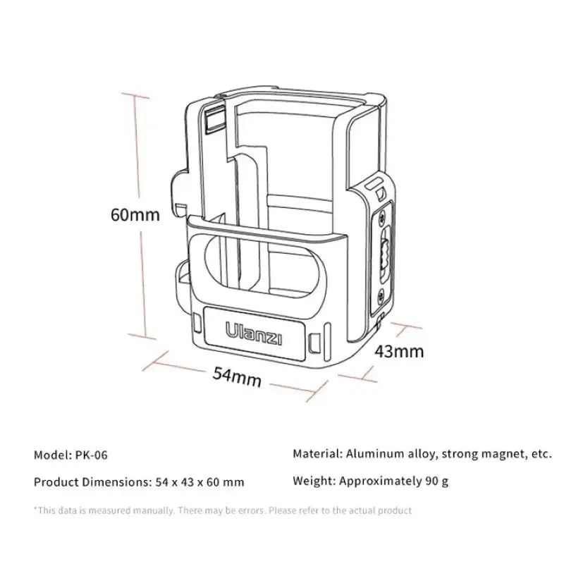 Ulanzi PK-06 Expansion Adapter for DJI Osmo Pocket 3