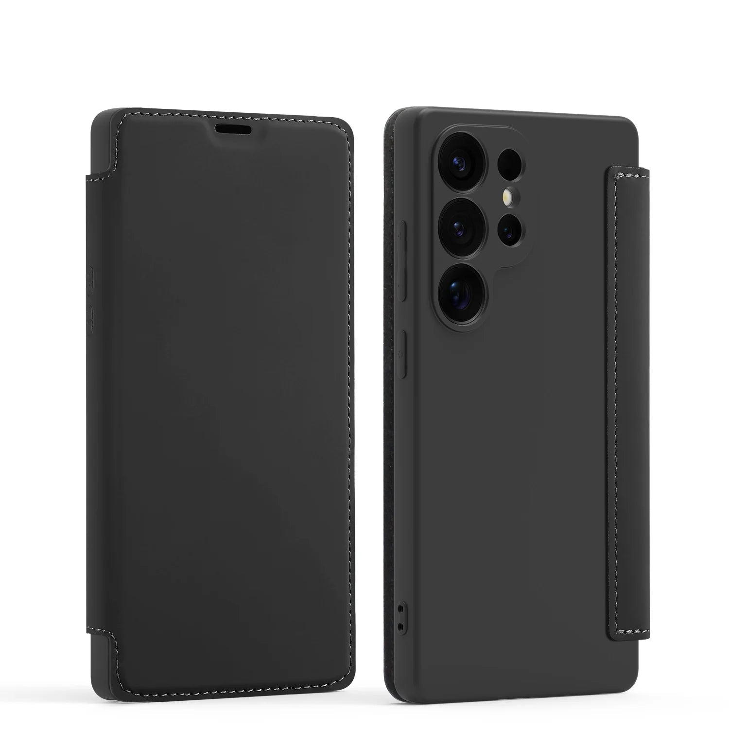 Samsung Galaxy S25 Series Protective Flip Case with Card Slots