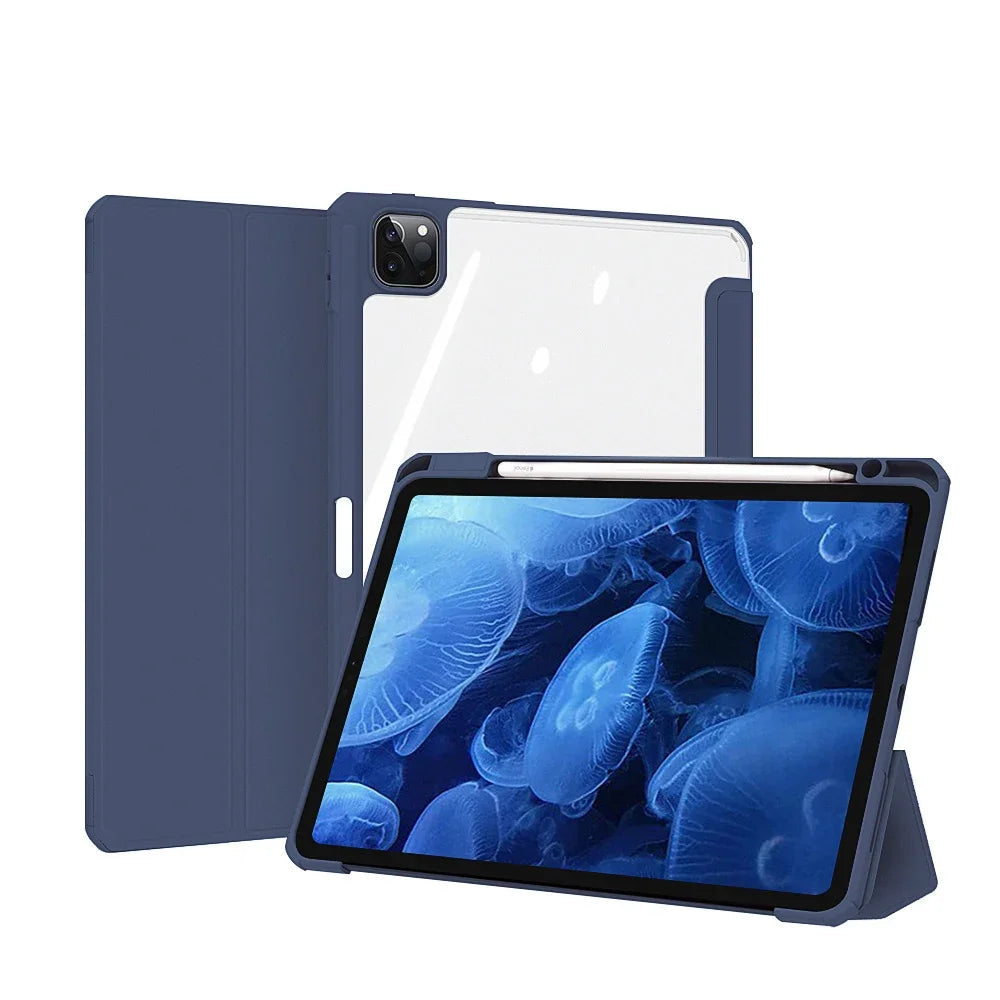 iPad Pro M4 (2024) Smart Case with Pencil Holder