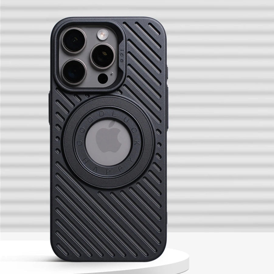 Luxury MagSafe Hard PC Case with Heat Dissipation for iPhone 16 Series