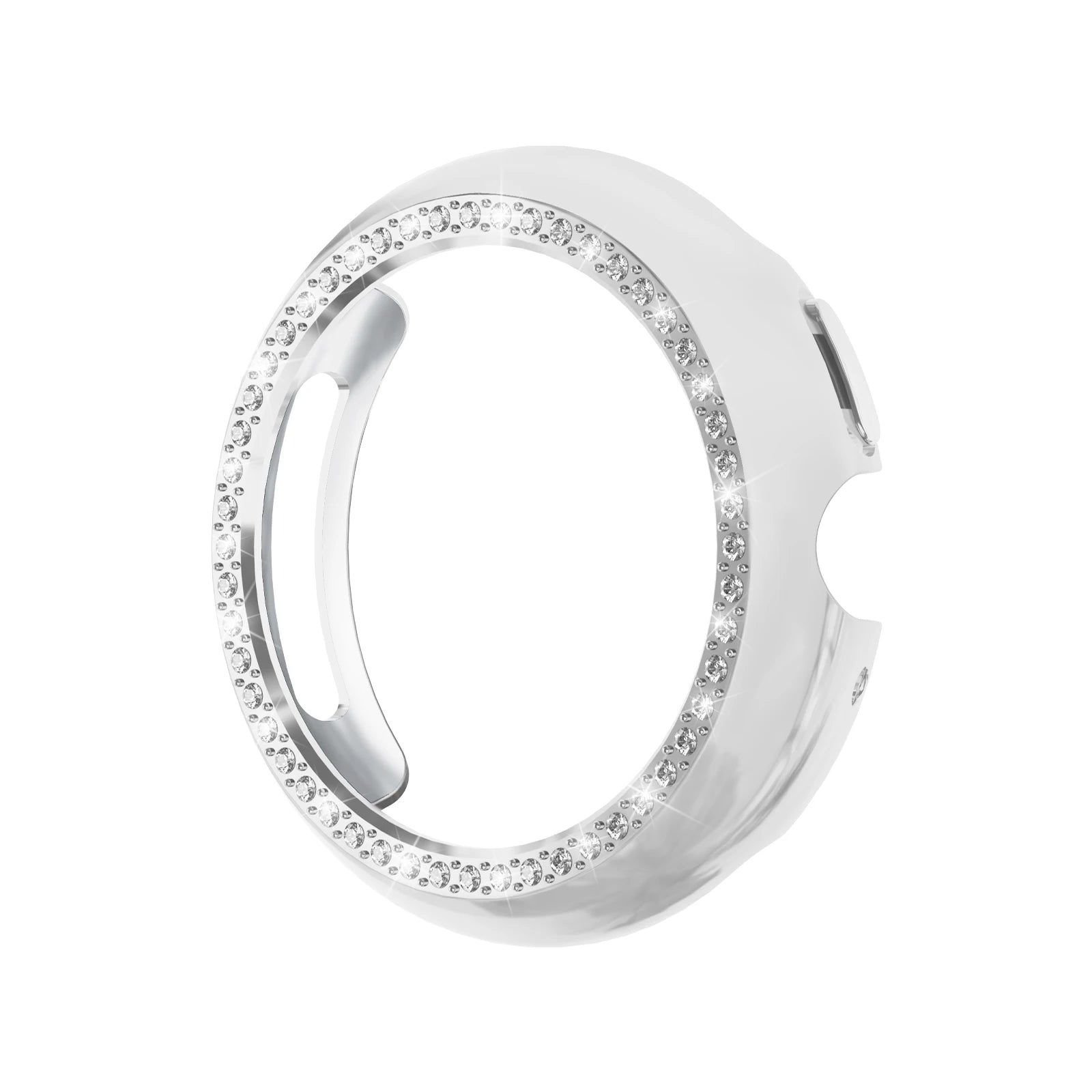 Diamond PC Hollow Bumper Case for Google Pixel Watch 4