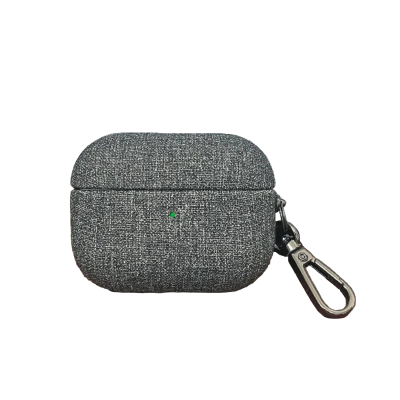 Cloth Pattern Genuine Leather Case for AirPods Pro 2