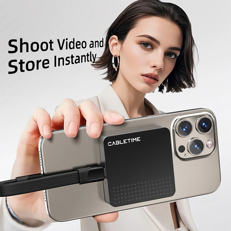 CABLETIME Magnetic M.2 2230 NVMe SSD Enclosure