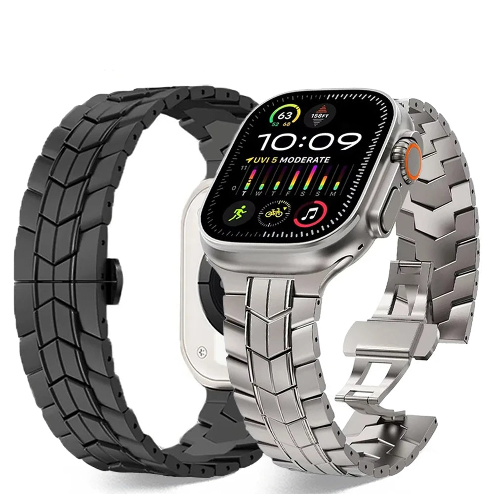 Luxury Titanium Band for Apple Watch