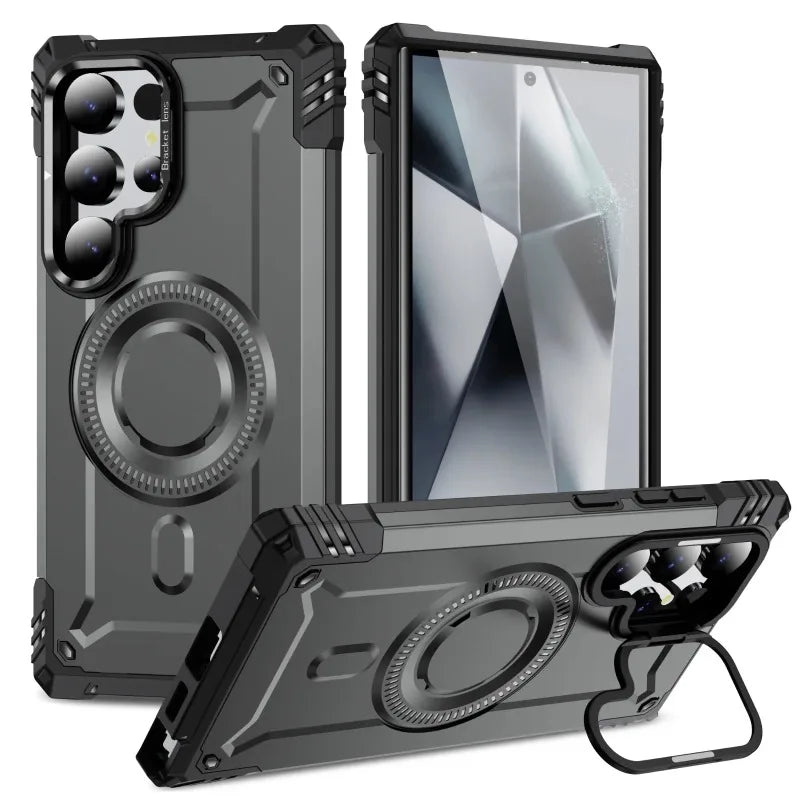 Samsung Galaxy S25 Series Heavy-Duty Military Armor Case