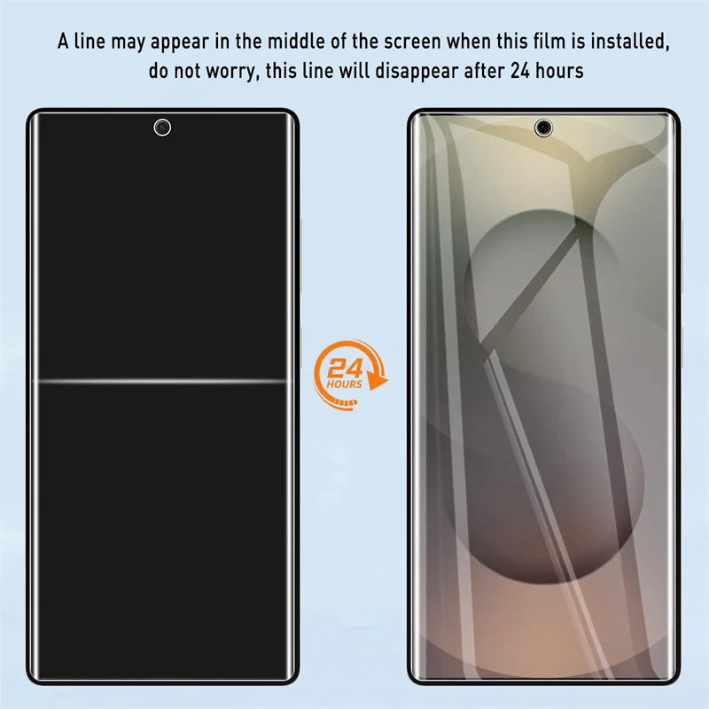 5-Pieces Hydrogel Film Set for Samsung Galaxy S25 Series