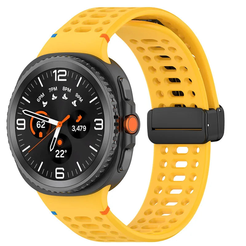 Adjustable Magnetic Silicone Band for Samsung Galaxy Watch 8 & Galaxy Watch 8 Classic