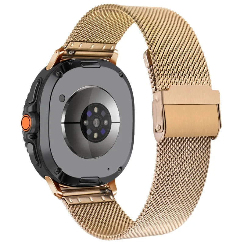 Adjustable Milanese Loop Metal Strap for Samsung Galaxy Watch 8 &  Galaxy Watch 8 Classic