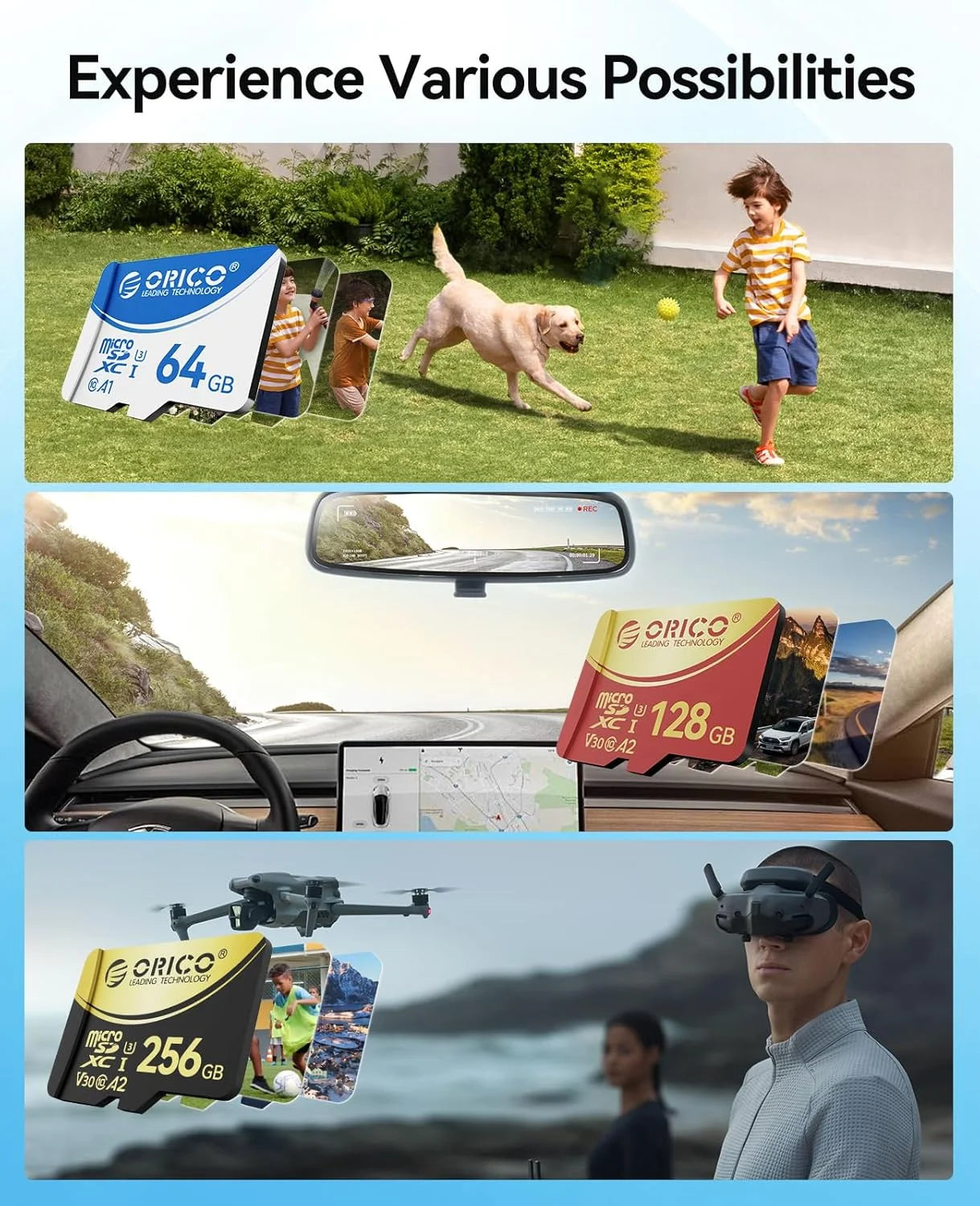 ORICO T3 microSDXC Card