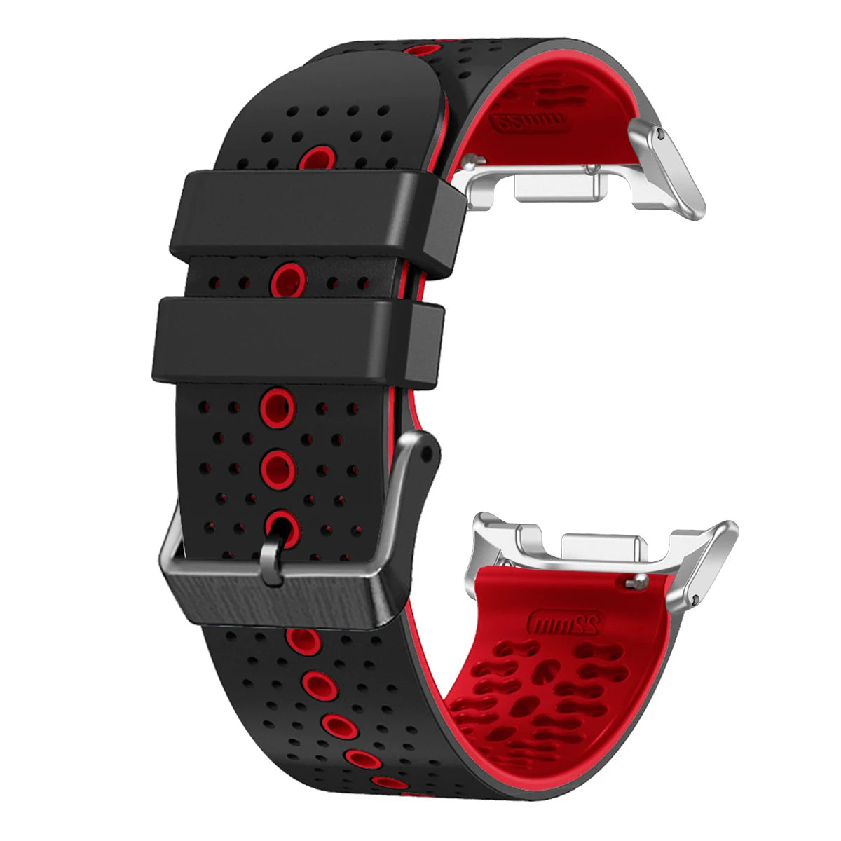 Breathable Two-Tone Silicone Sport Strap for Samsung Galaxy Watch 8 & Galaxy Watch 8 Classic