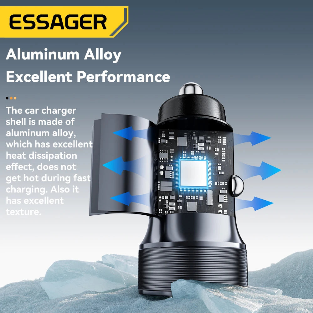Essager 30W Mini Car Charger