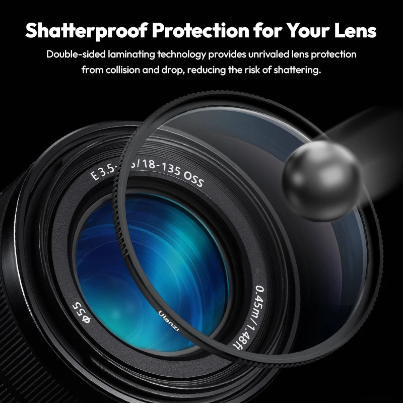 Ulanzi UV01 Ultra-Slim Protective UV Filter