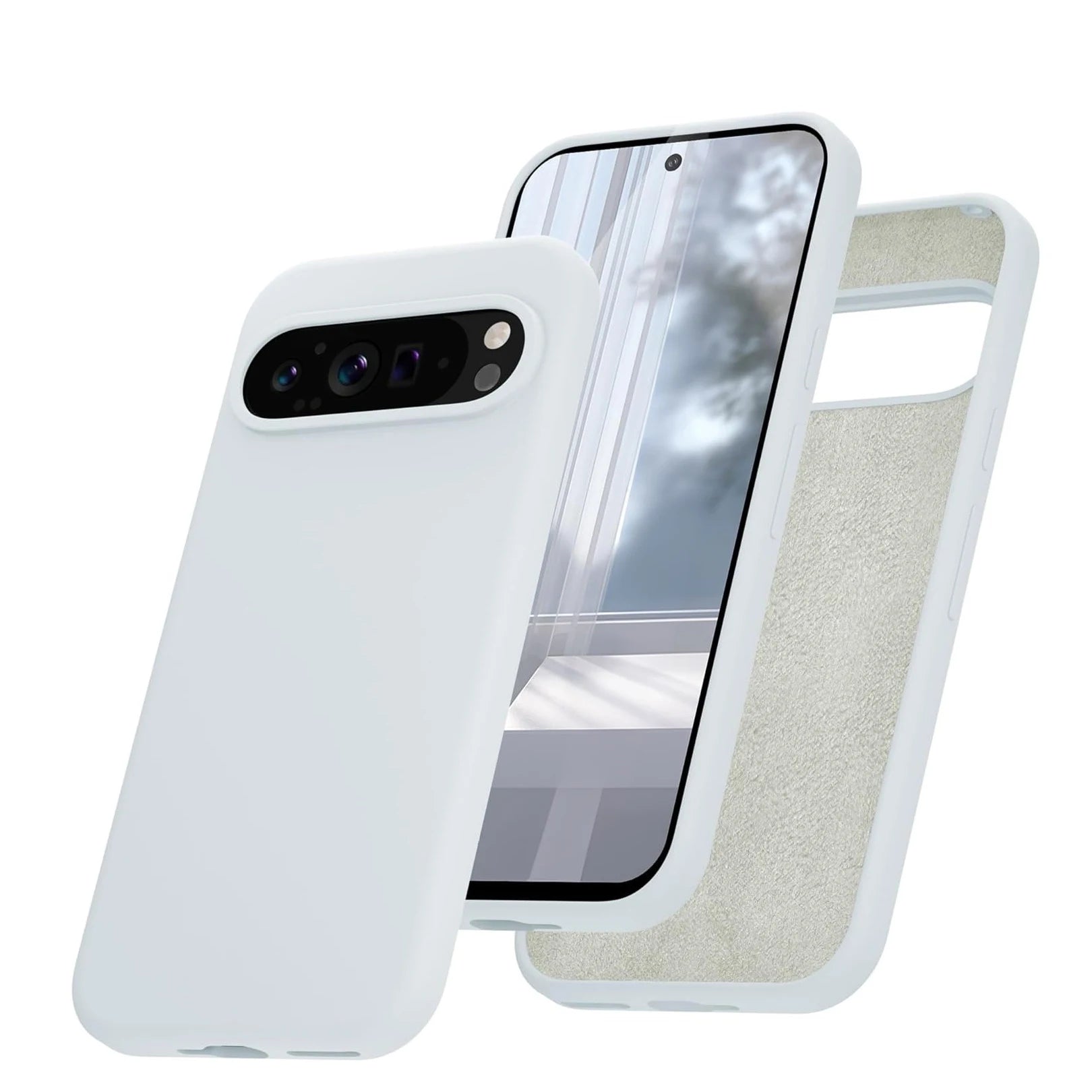 Soft Skin Liquid Silicone Case for Pixel 9 Series