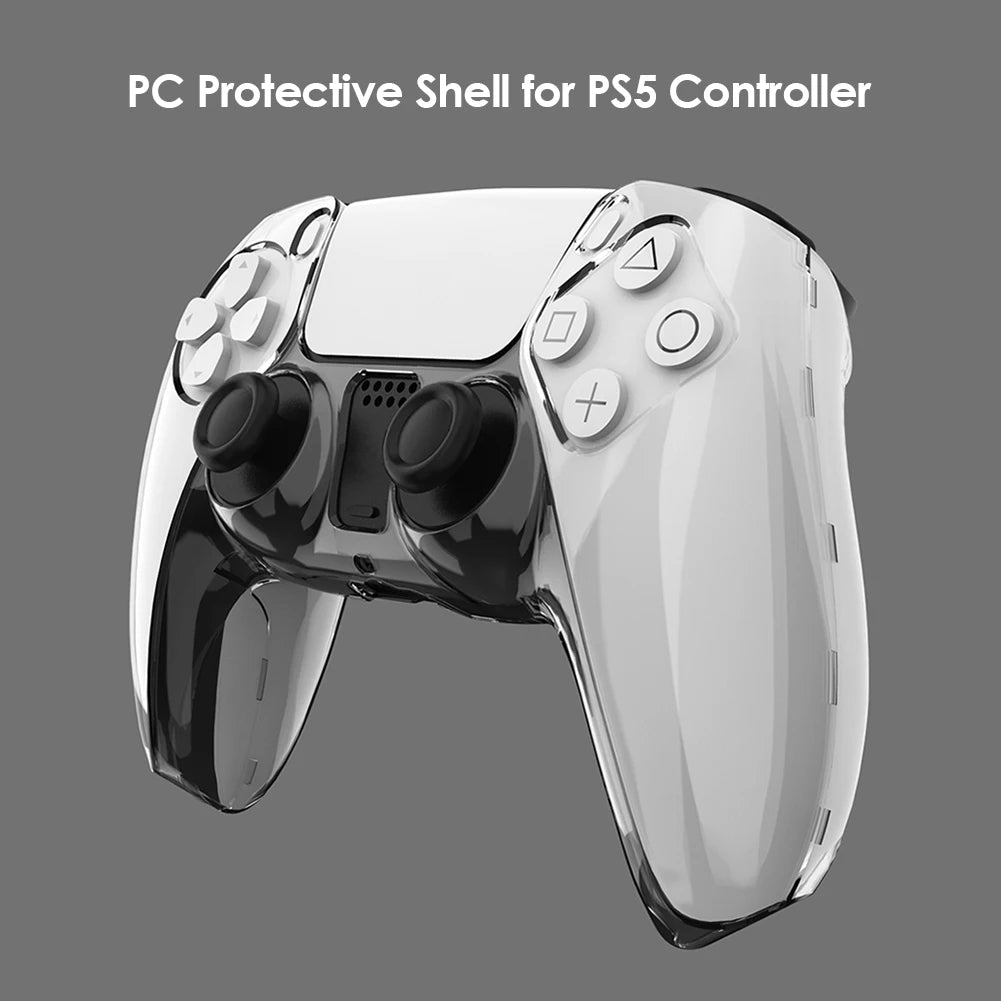 Ultra Slim Clear Protective Case for PlayStation DualSense Controller
