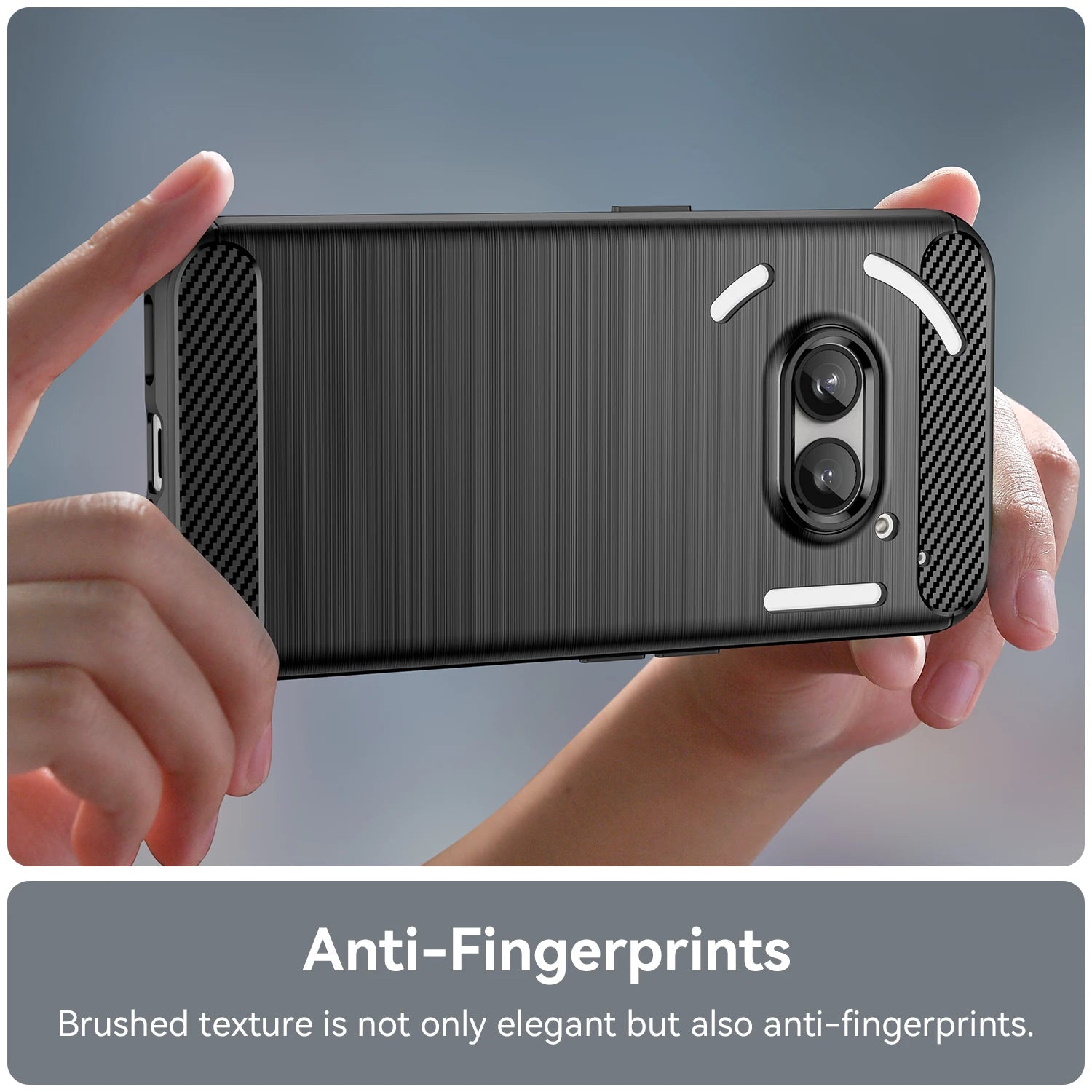 Soft Silicone Brushed TPU Protective Phone Case for Nothing Phone 2a