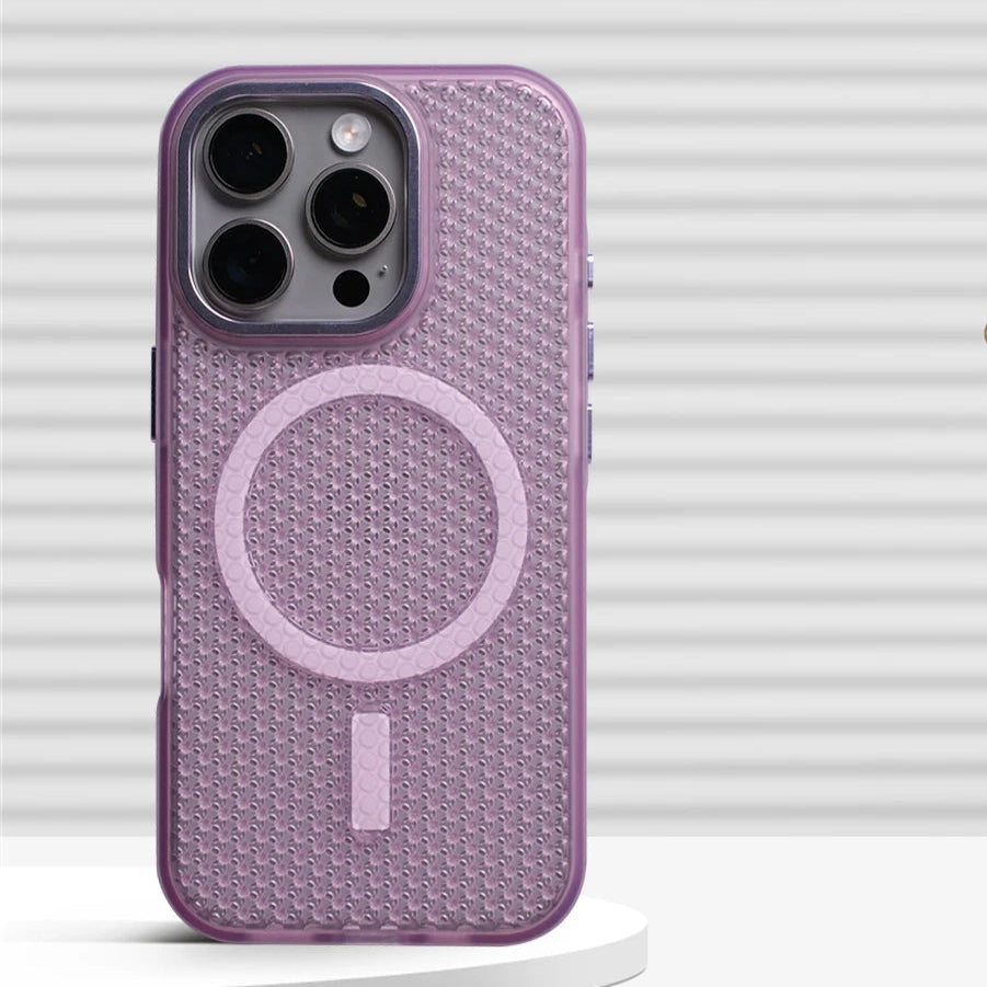 Shockproof Cooling MagSafe Case for iPhone 16 Series
