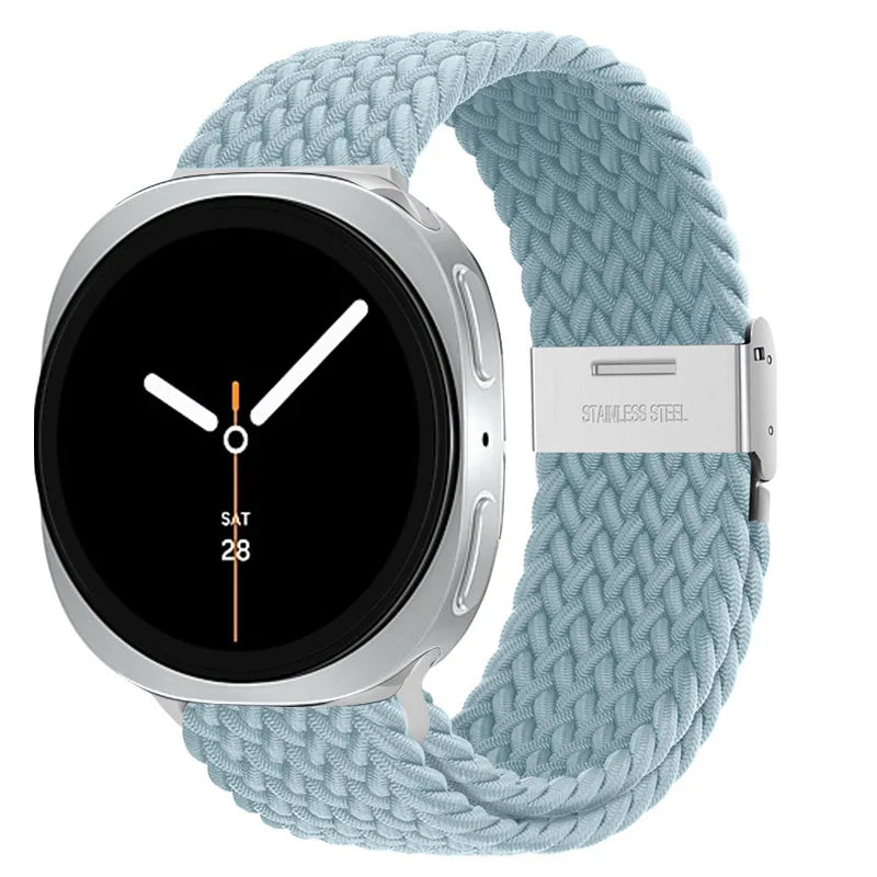 Braided Strap with Metal Buckle for Samsung Galaxy Watch 8 & Galaxy Watch 8 Classic