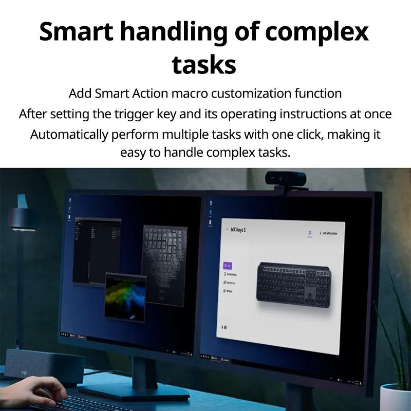 Logitech MX Keys S Wireless Bluetooth Keyboard