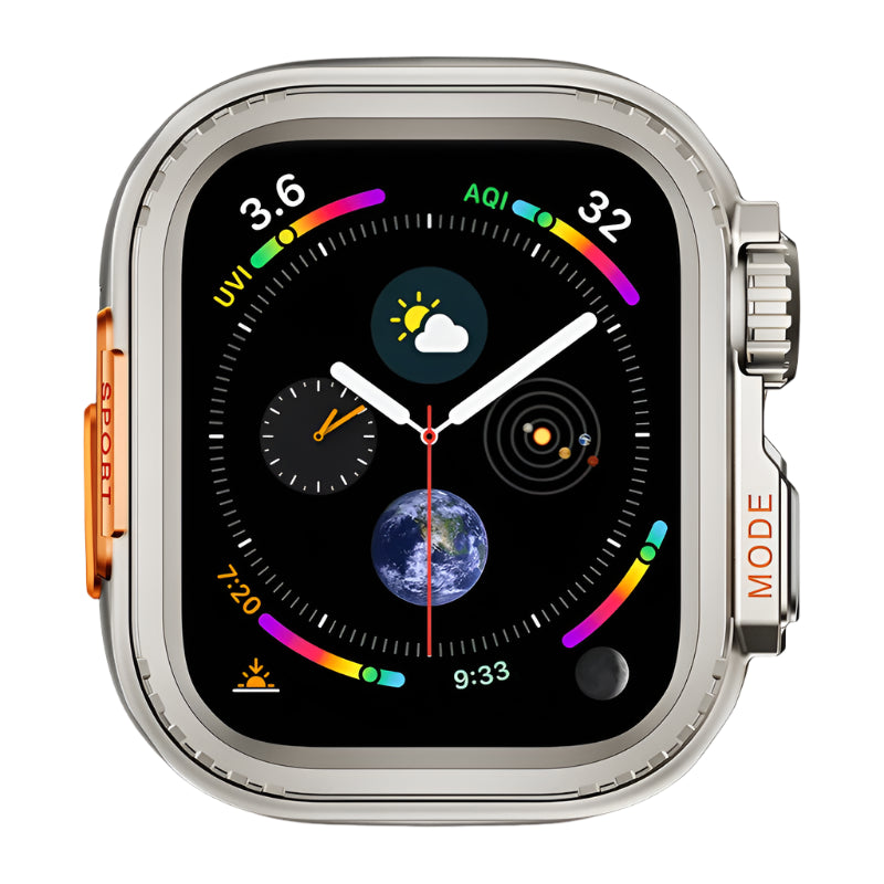 Durable Metal Bumper Frame for Apple Watch