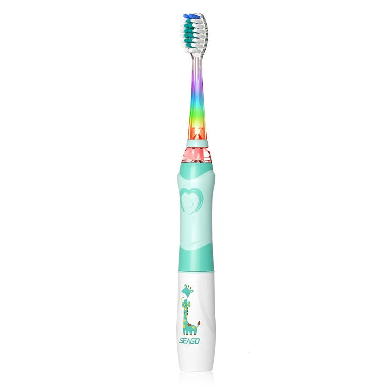 SEAGO Kids Electric Toothbrush & 12 Replacement Heads