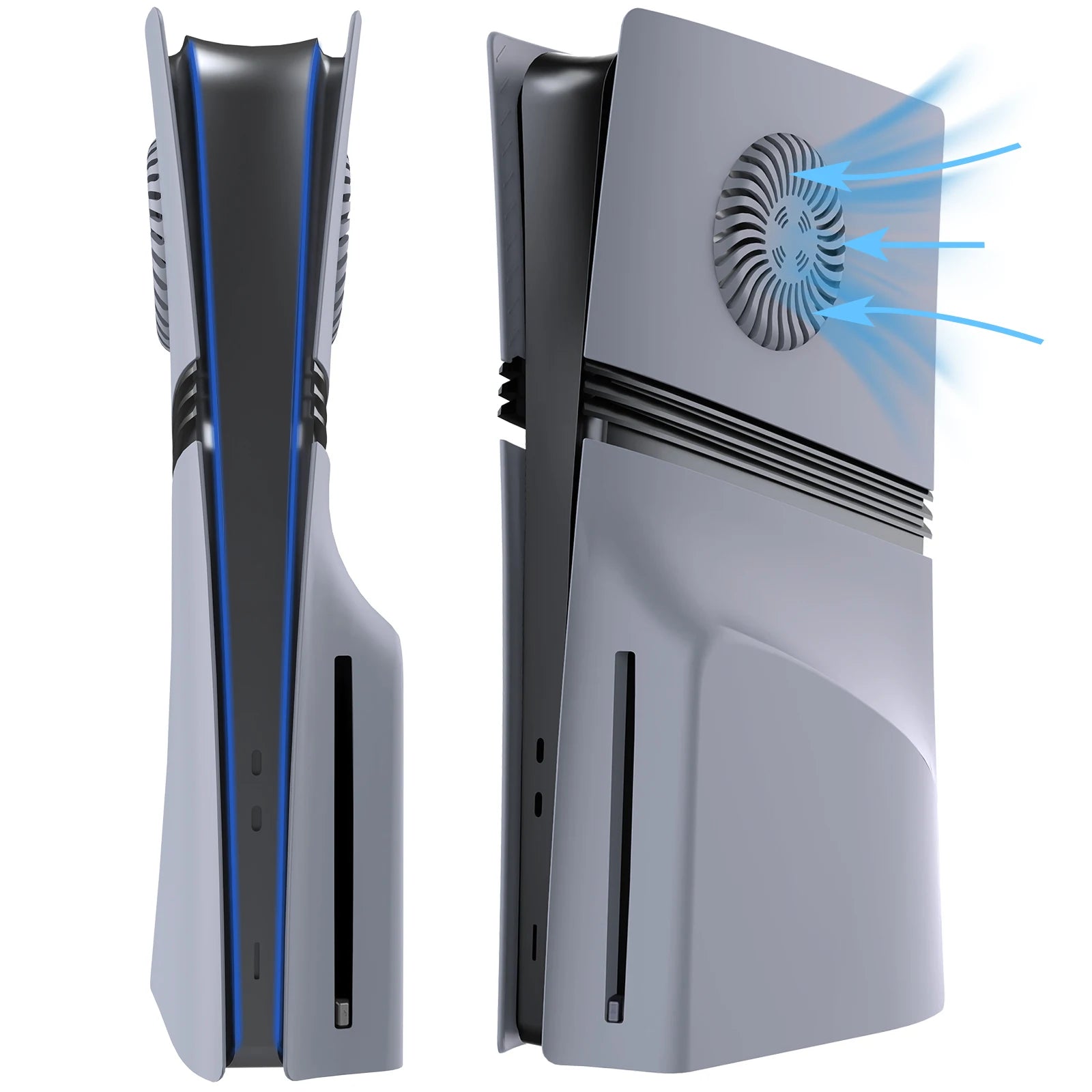 30th Anniversary Gray Faceplates for PlayStation 5 Pro Disc Edition