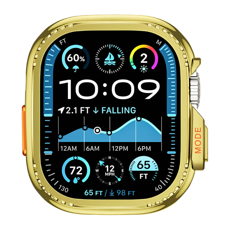 Durable Metal Bumper Frame for Apple Watch