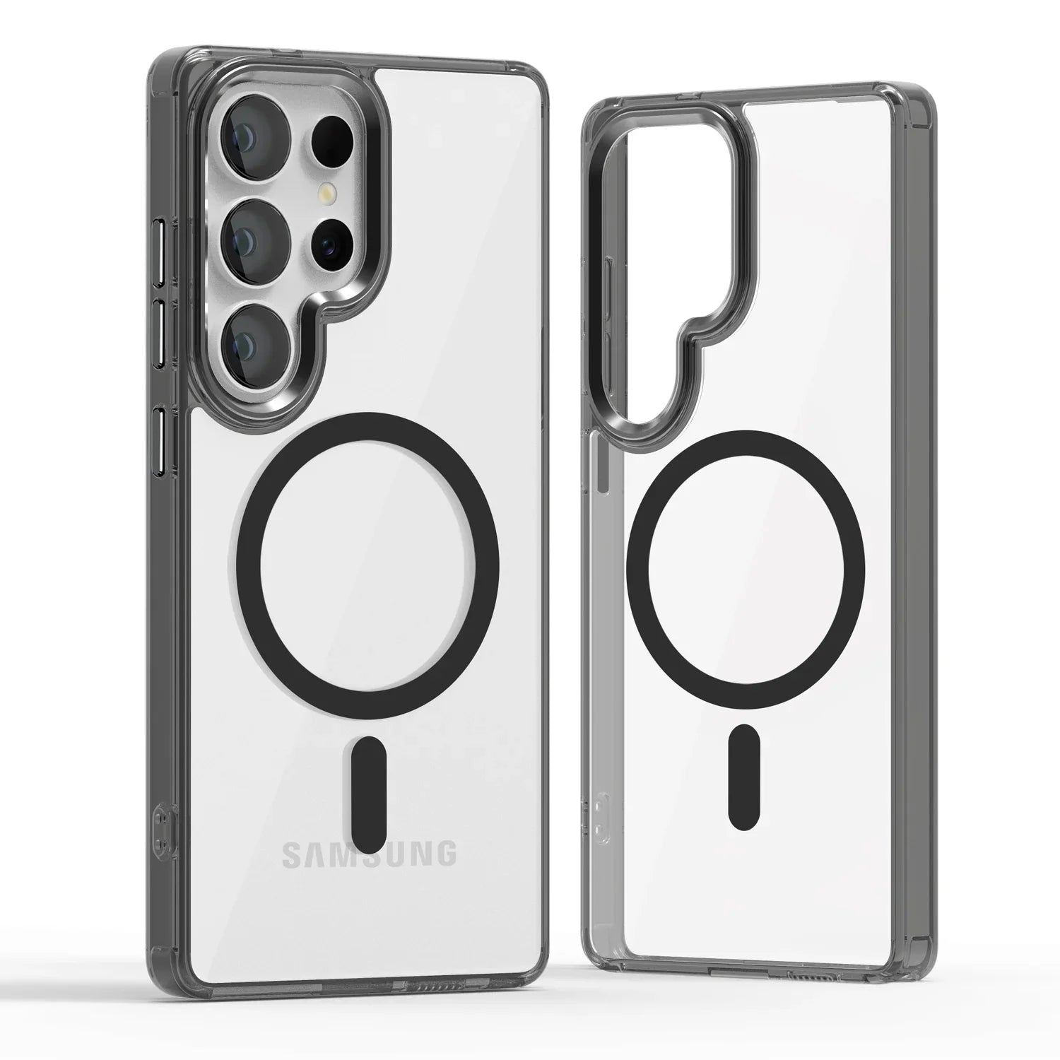 Premium Acrylic Transparent Magnetic Case for Samsung Galaxy S25 Series