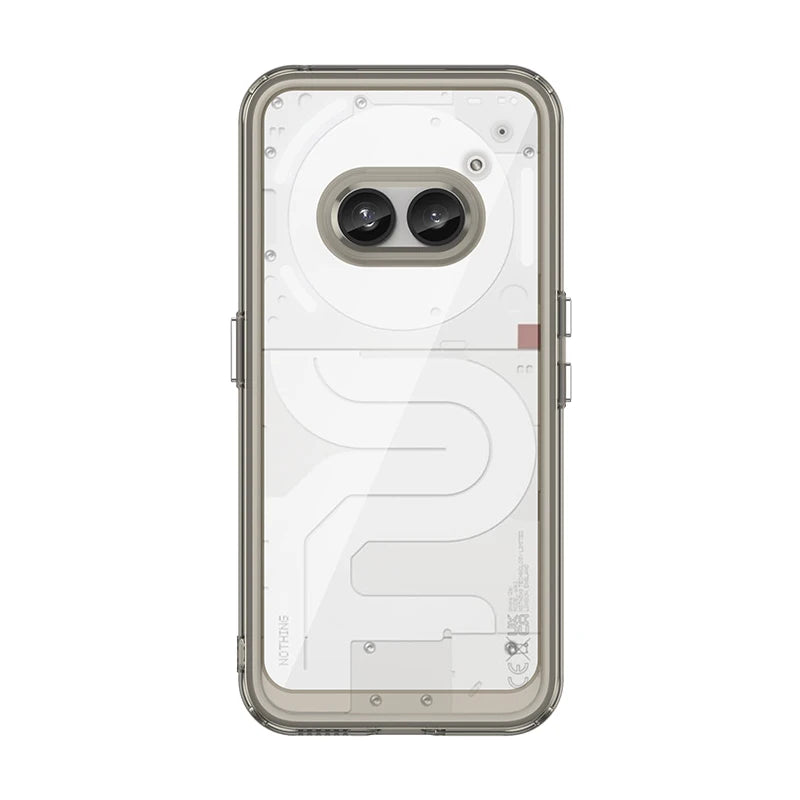 Nothing Phone 3a Clear Case with Soft Shockproof Frame