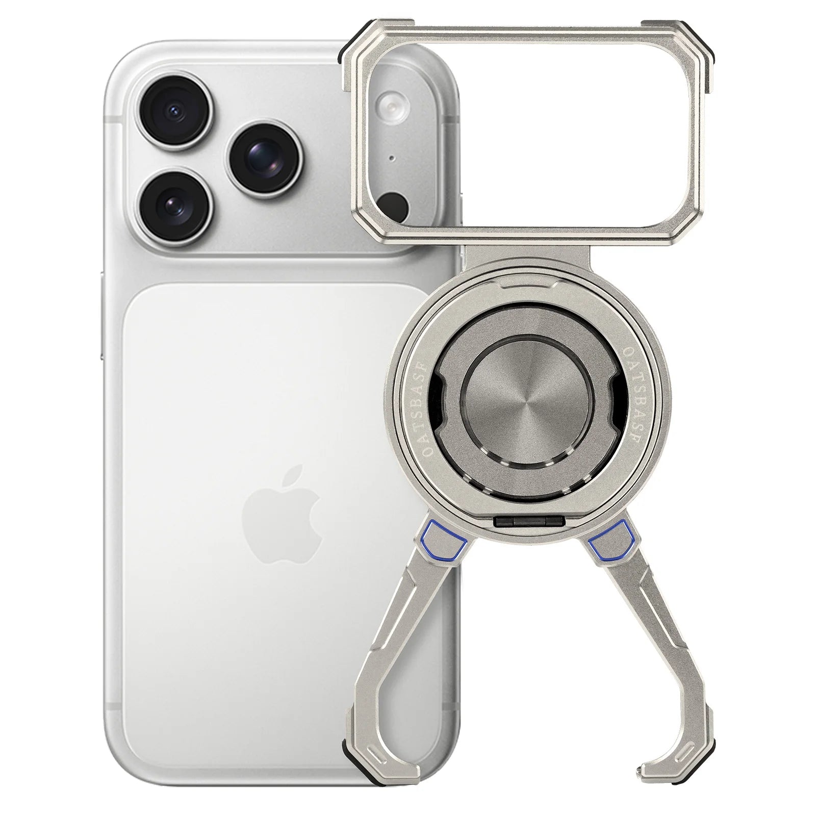 Durable Frameless Metal MagSafe Case for iPhone 17 Pro & iPhone 17 Pro Max