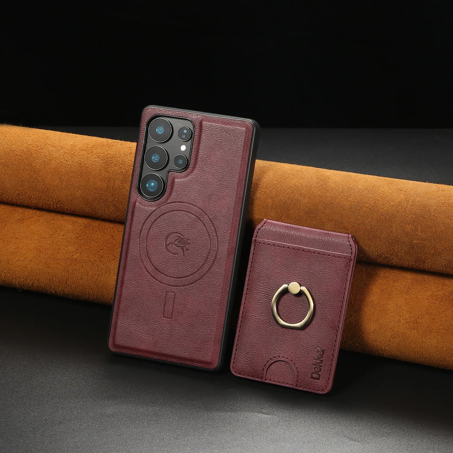 2-in-1 Detachable Magnetic Card Slot Wallet Leather Case for Samsung Galaxy S25 Series