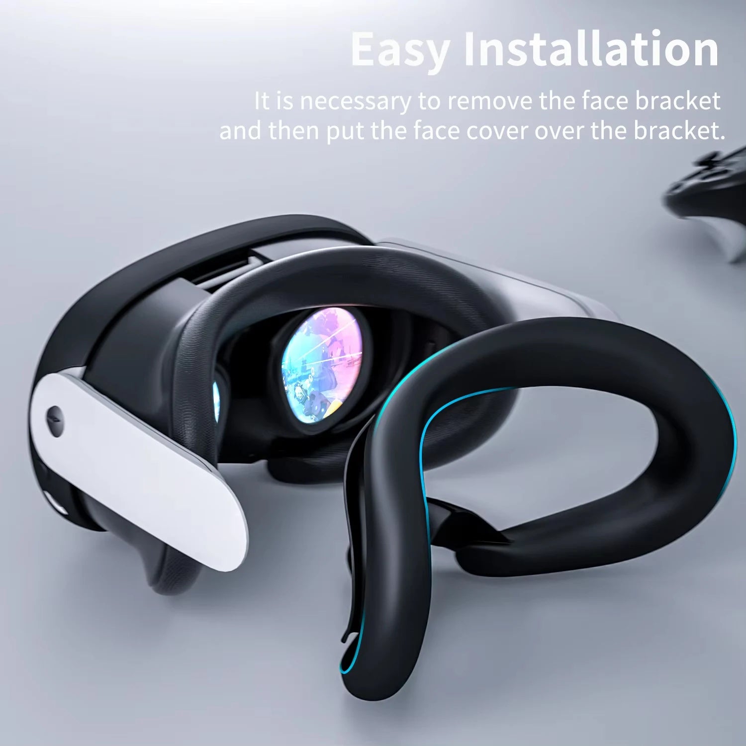 Silicone Protective Cover Bundle for Meta Quest 3