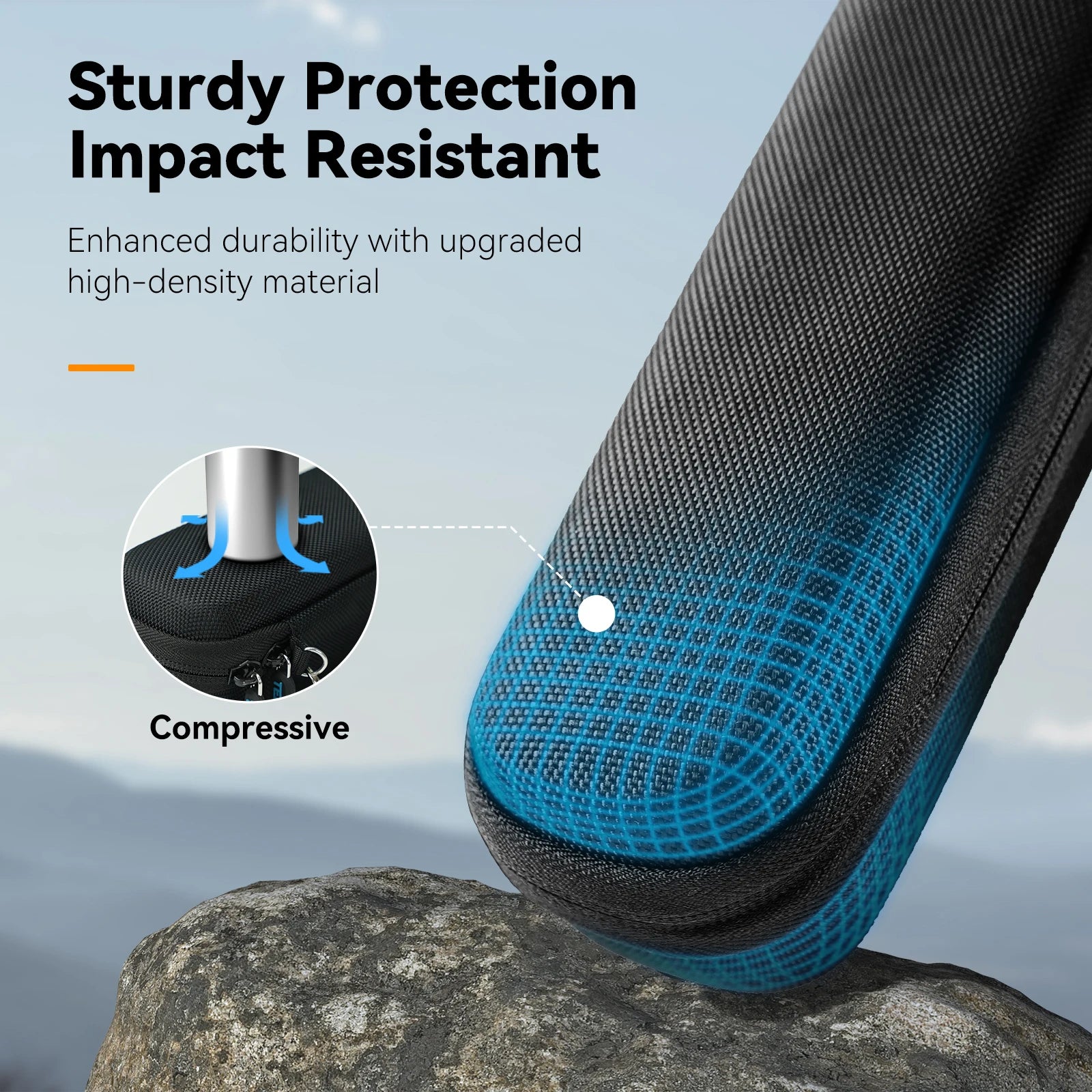 TELESIN Mini Waterproof Carrying Bag for DJI Osmo Pocket 3