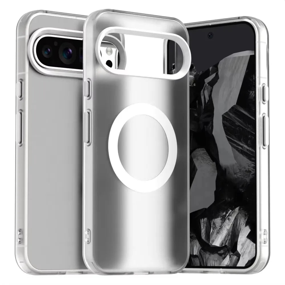Frosted Matte Military Armor Magnetic Case for Google Pixel 9 Series