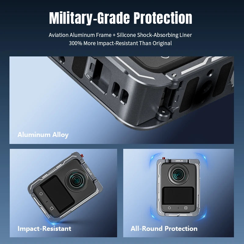 Alloy Camera Cage for DJI Osmo 360