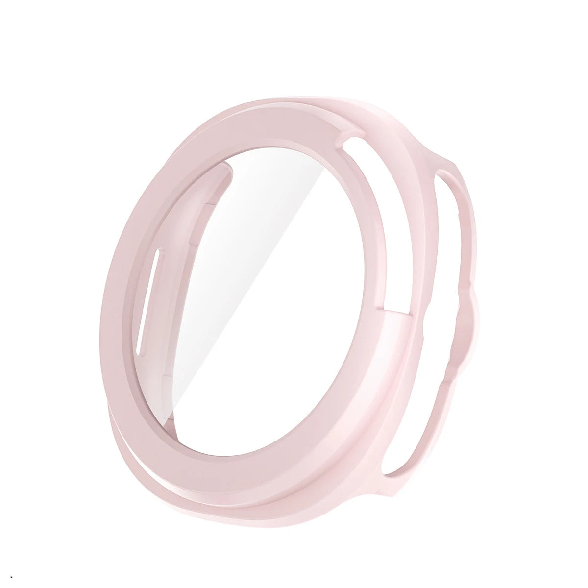 PC Case with Tempered Glass Screen Protector for Samsung Galaxy Watch 8 Classic