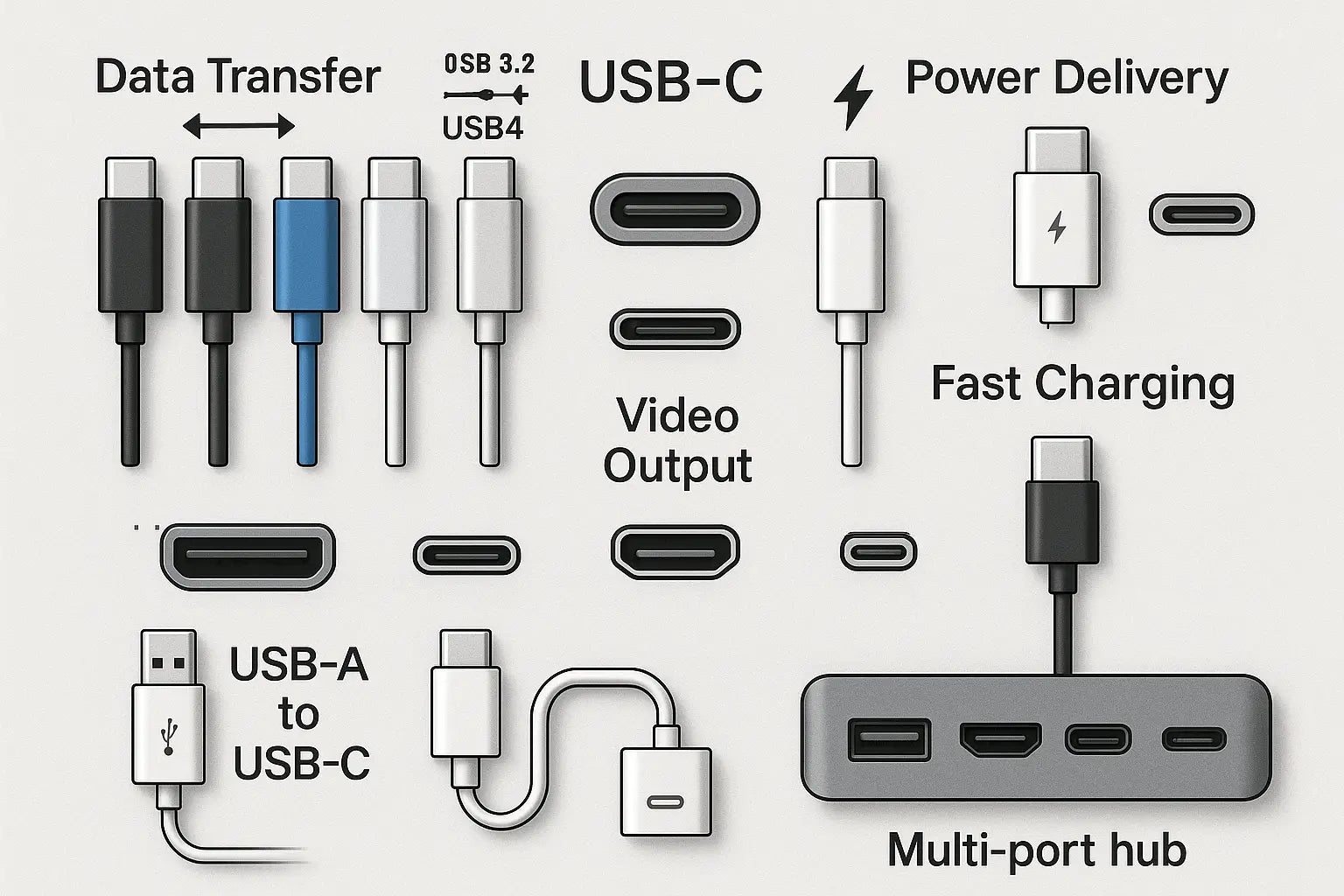 Understanding USB-C: The Ultimate Guide to Ports, Cables, and Adapters